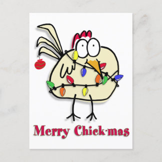 Merry Chick-mas Card