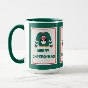 Merry Chreeshmas Penguin Sweater  Mug