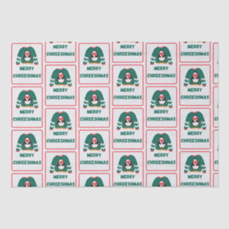 Merry Chreeshmas Penguin Sweater Tissue Paper