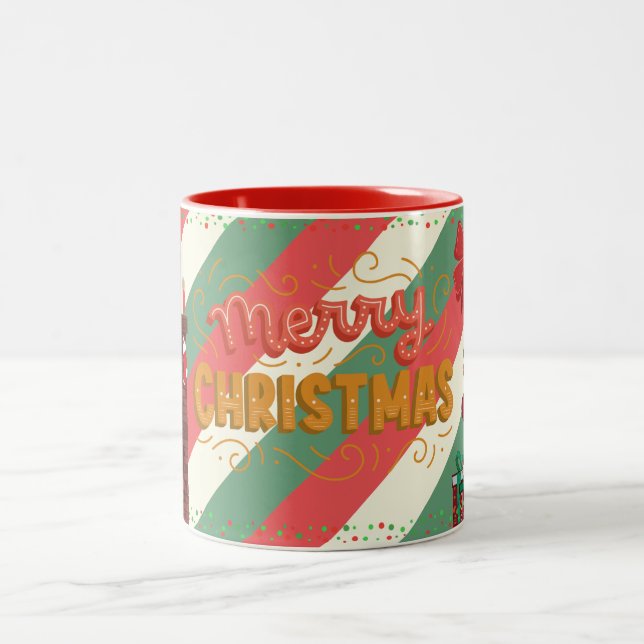  Merry Chrismas coffee mug (Center)