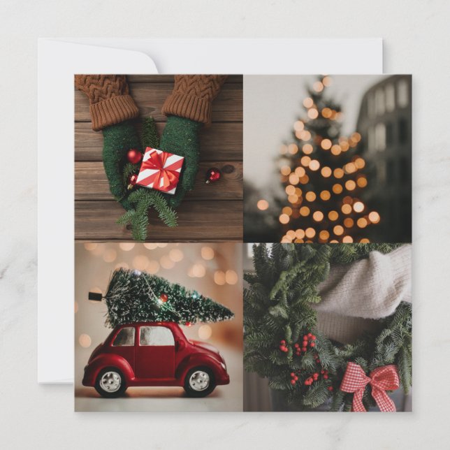 merry chrismas holiday card (Front)