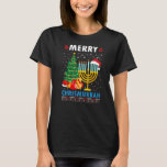 Merry Chrismukkah 2022 Happy Hanukkah Christmas Sa T-Shirt<br><div class="desc">Merry Chrismukkah 2022 Happy Hanukkah Christmas Santa's Hat</div>