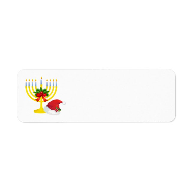 Merry Chrismukkah Address Labels (Front)