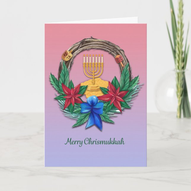 Merry Chrismukkah Card (Front)