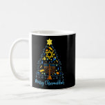 Merry Chrismukkah Christmas Tree Jewish Happy Hanu Coffee Mug<br><div class="desc">Merry Chrismukkah Christmas Tree Jewish Happy Hanukkah.</div>