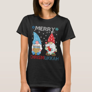 Merry Chrismukkah Funny Gnomes T-Shirt