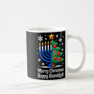 Merry Chrismukkah Happy Christmas Hanukkah Matchin Coffee Mug