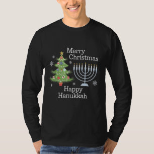Merry Chrismukkah Happy Christmas Hanukkah T-Shirt