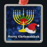 Merry Chrismukkah Ornament<br><div class="desc">merry chrismukkah ornament</div>