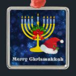 Merry Chrismukkah Ornament<br><div class="desc">merry chrismukkah ornament</div>