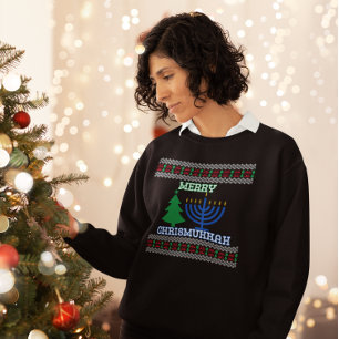 Merry Chrismukkah ugly sweater