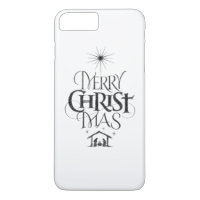 Merry Christ Mas Religious Christmas Calligraphy