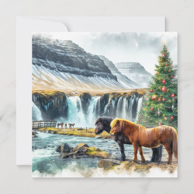 Merry Christmas - 10 Holiday Card (Front)