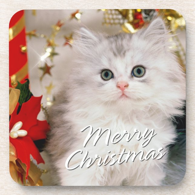 Merry Christmas 19 Coaster (Front)