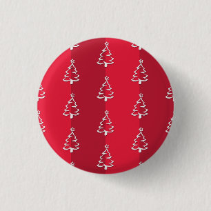 Merry Christmas 1 Inch Round Button