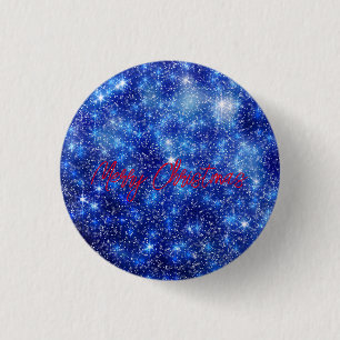 Merry Christmas  1 Inch Round Button