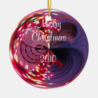 Merry Christmas, 2010 Bulb Ornament