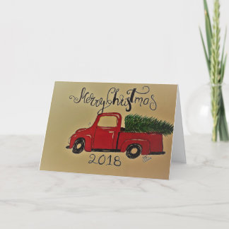 Merry Christmas 2018 Holiday Card