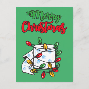 Merry Christmas 2020 - Toilet Paper Edition Postcard