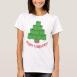 Merry Christmas 2020 Toilet Paper Tree Funny T-Shirt<br><div class="desc">This design was created though digital art. You may change the style of this shirt by choosing More > under the style option. It may be personalized by clicking the customize button and changing the colour, adding a name, initials or your favourite words. Contact me at colorflowcreations@gmail.com if you with...</div>