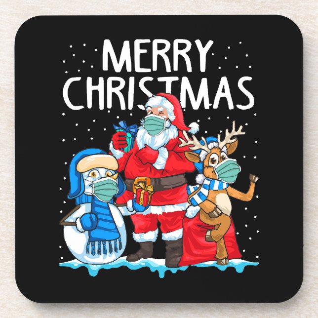 Merry Christmas 2023 Coaster (Front)