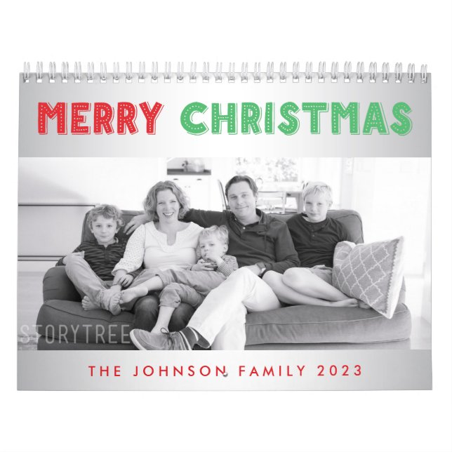 Merry Christmas 2023 Photo Calendars (Cover)