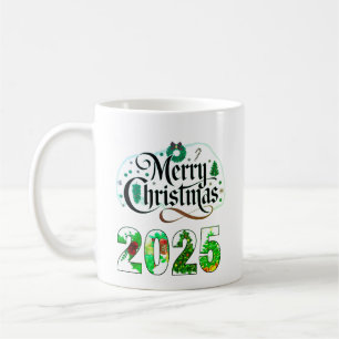 MERRY CHRISTMAS 2025 COFFEE MUG