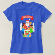 MERRY CHRISTMAS 2525 WOMENS BASIC T SHIRT
