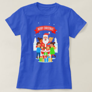 MERRY CHRISTMAS 2525 WOMENS BASIC T SHIRT