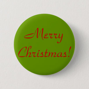 Merry Christmas! 2 Inch Round Button