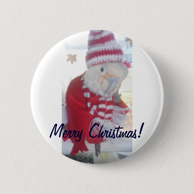 Merry Christmas! 2 Inch Round Button (Front)
