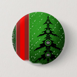Merry Christmas 2 Inch Round Button