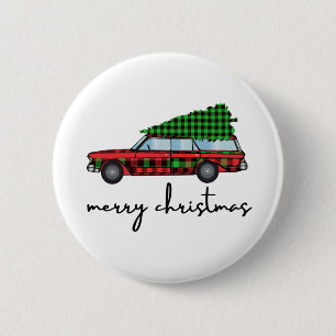 Merry Christmas 2 Inch Round Button