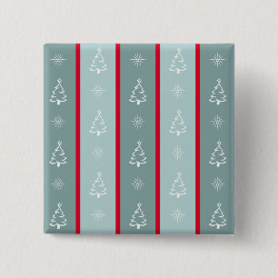 Merry Christmas 2 Inch Square Button
