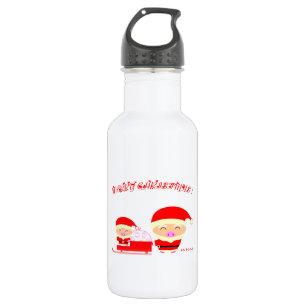 Merry Christmas 532 Ml Water Bottle
