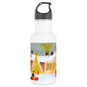 Merry Christmas 532 Ml Water Bottle