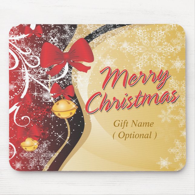 Merry Christmas 5 Mousepad (Front)