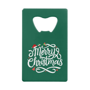 Merry Christmas-61039 Credit Card Bottle Opener