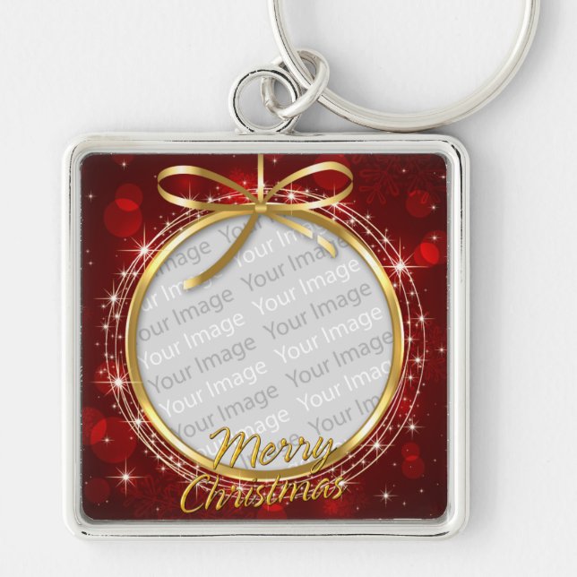 Merry Christmas 76 Options Keychain (Front)