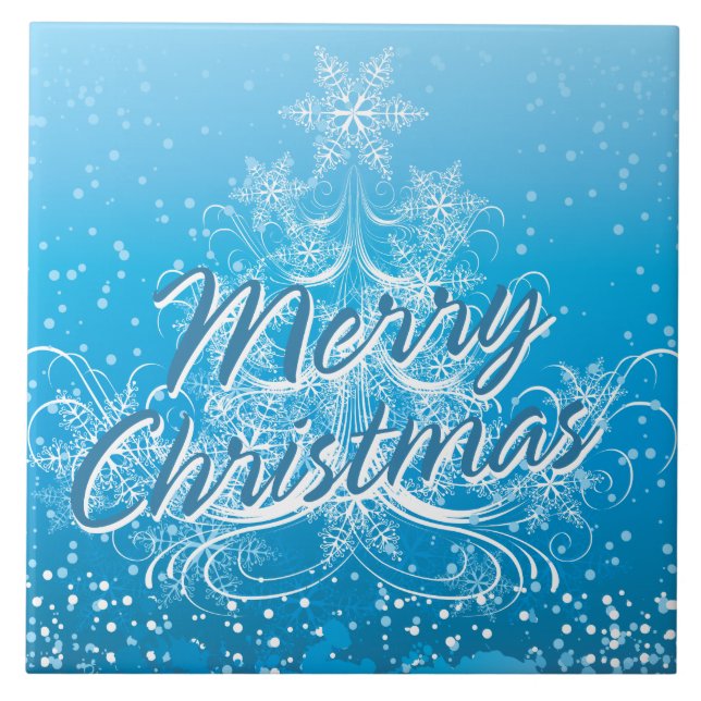 Merry Christmas 7 Tile (Front)