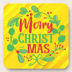 Merry Christmas-82191 Coaster