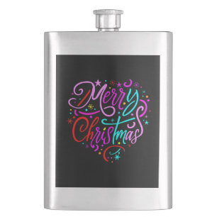 Merry Christmas-83167 Hip Flask
