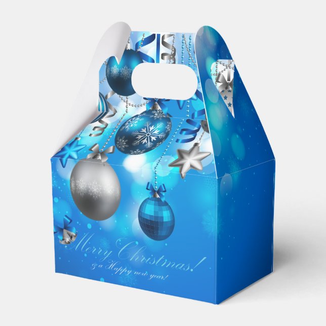 Merry Christmas 87 Favor Box (Back Side)