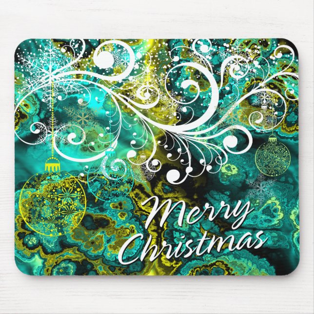 Merry Christmas 8 Mousepad (Front)