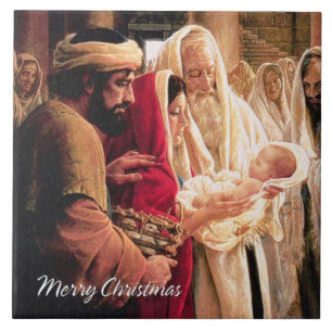 Merry Christmas A1 Tile. Tile