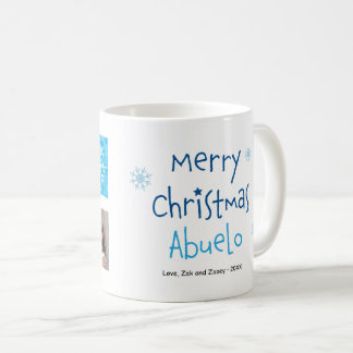 Merry Christmas Abuelo 2 Photo Custom Mug