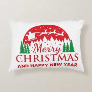 Merry Christmas  Accent Pillow