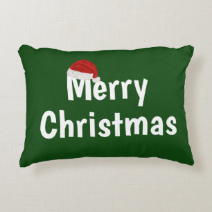 Merry Christmas Accent Pillow