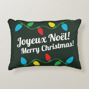 Merry Christmas Accent Pillow