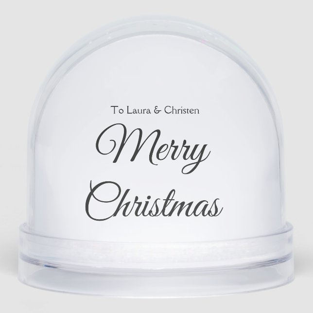 Merry Christmas add name text custom family gift (Avant)